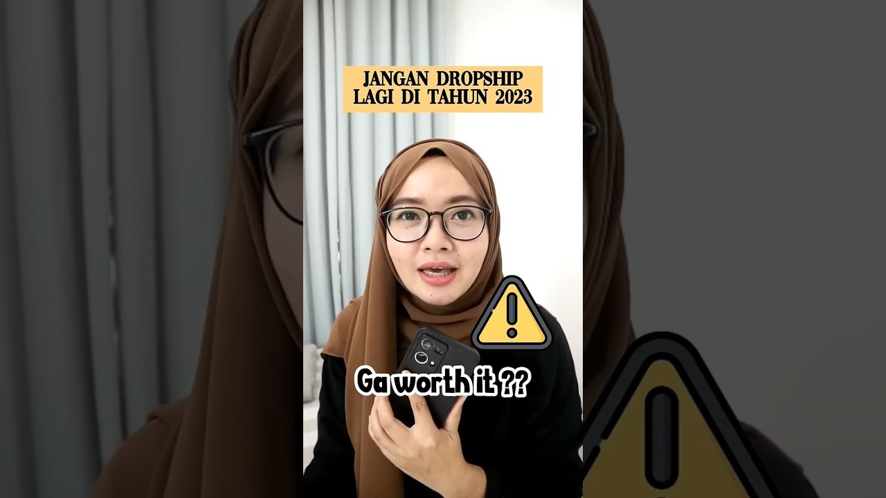 JANGAN DROPSHIP LAGI DI TAHUN 2023