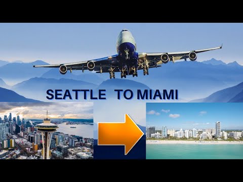 Flying to Miami from Seattle!