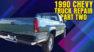 Fixing a 90's Chevy Truck that dies while driving. PART TWO