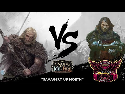 ASOIAF Battle Report 1.5 edition 40 pt: The Free Folk (The Weeper) vs Neutrals (Roose Bolton)