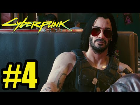 Cyberpunk 2077 Gameplay Walkthrough Part 4 -  Keanu Reeves ( Xbox Series X)