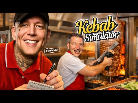 RAGE IN DER KÜCHE🤬🤣 mit OPA SCHRADIN | Kebab Simulator | SpontanaBlack