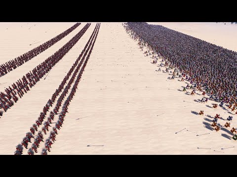 2,000 Archer Vs 25,000 Romans Ultimate Epic Battle Simulator UEBS