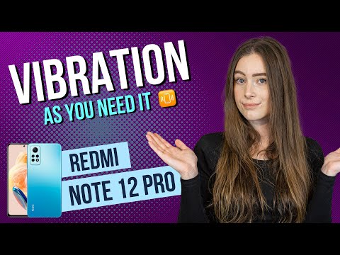 Xiaomi Redmi Note 12 Pro How to turn off the vibration • 📱 • 📳 • 🤫 • Tutorial