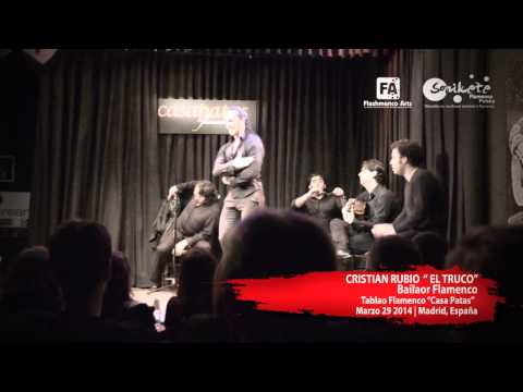 Cristian Rubio "El Truco" | Tablao Flamenco "Casa Patas" 2014