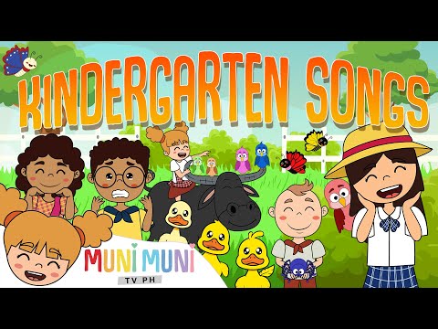 KINDERGARTEN SONGS | Animated Filipino Nursery Rhyme | Muni Muni TV PH