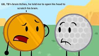 BFDI COMIC: Tennis Ball's brain itches...