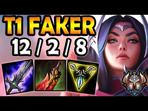 T1 Faker IRELIA vs GALIO [ MID ] Ranked Korea ✅