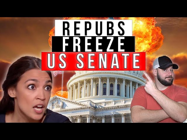 BREAKING: Senate Republicans FREEZE The Senate!  No Judges, No Spending, NO GUN CONTROL...