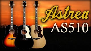 Video thumbnail for Introducing the Astrea AS510 Slope Shoulder Dreadnaught: Premium Tone at an Affordable Price! by GuitarfetishTV