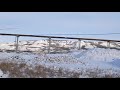 Halfway River Bridge construction    March 2021