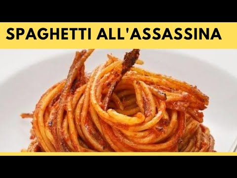 RICETTA SPAGHETTI ALL' ASSASSINA