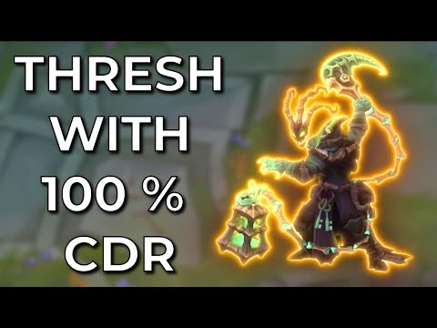 100% CDR on Thresh ! (Perma Shield + Perma Q)