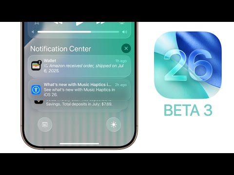 iOS 26 Beta 3 Released - What's New?