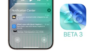 iOS 26 Beta 3 Released - What's New?