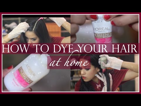 How to dye your hair at home ft Loreal Excellence...