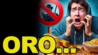 Cada vez será mas difícil comprar oro