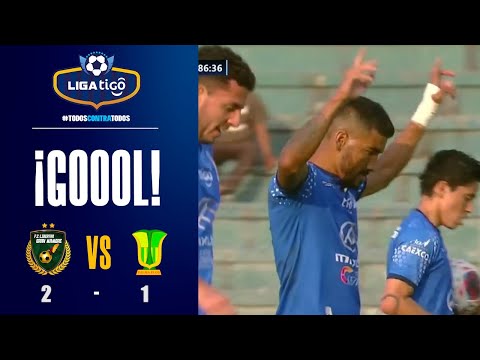 ¡Gol de Atlético Palmaflor! Fernando Luna descuenta el marcador y mete en partido a su equipo