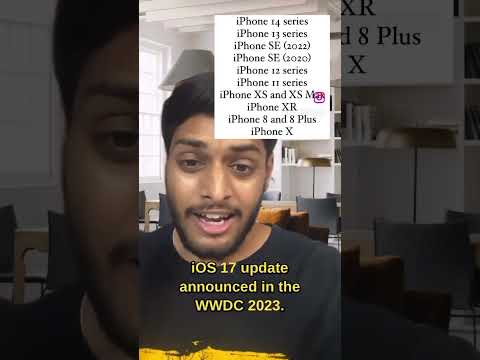 Is your #iphone eligible for the #ios17 update announced in #wwdc2023 ?? #apple #applenews #shorts