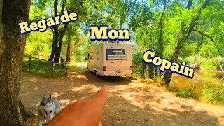 I'm heading into the heart of nature with my camper van 🤪🤟😉🐺 #nomad #nomade #campingcar #nature
