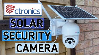 Ctronics Solar Powered Security Camera Review (CT-S20)