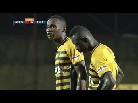 Ligue 1 J-1 AFAD ASEC seconde mi-temps