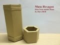 Tutorial Origami Box Masu Vase Paper Ph2