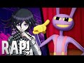 Jax Vs Kokichi Oma The Amazing Digital Circus Vs Danganronpa Insane Rap Battles