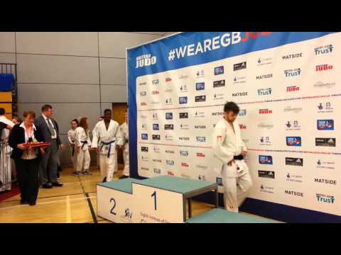 British Schools Judo Championships 2016  u66 12/13 Podium