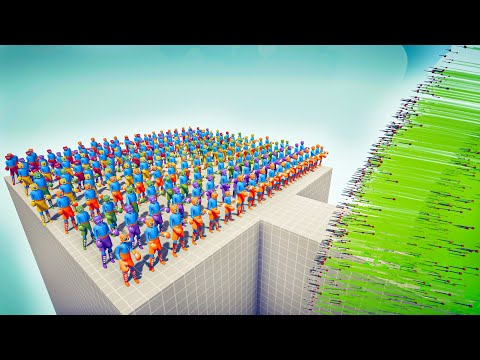 100x BOXER COLOR PACK vs EVERY GOD - Totally Accurate Battle Simulator TABS