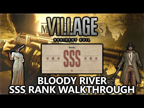 Resident Evil 8 Village Winter's Expasion - Mercenaries: Bloody River - SSS Rank Walkthrough