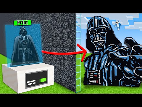 I Cheated Using //PRINT in Minecraft Build Battle