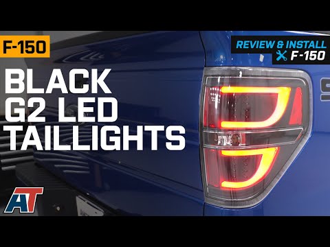 2009-2014 F150 Black G2 LED Tail Lights Review & Install