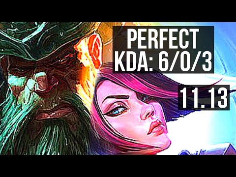 GANGPLANK vs FIORA (TOP) | 6/0/3, 800+ games, Dominating | EUW Master | v11.13