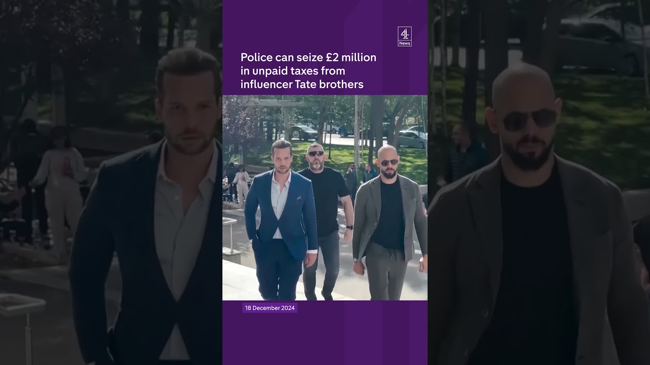 Police can seize £2m from Tate brothers in tax case