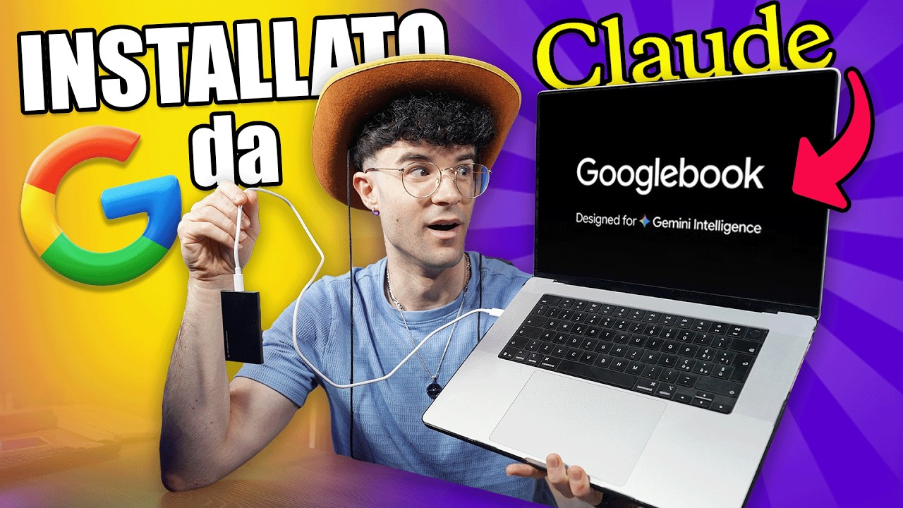 HO INSTALLATO IL SISTEMA DEI GOOGLEBOOK SUL MIO PC CON CLAUDE! 😨 *follia totale* (su AX9 MAX)