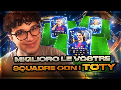 MIGLIORO e VOTO LE VOSTRE SQUADRE ma SIAMO AI TOTY!