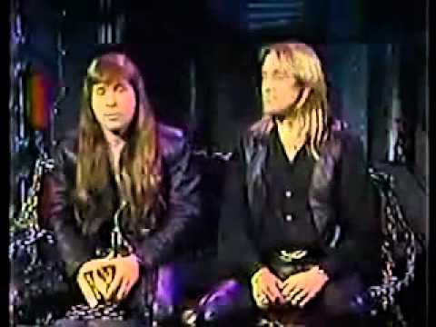 Iron Maiden - Bruce Dickinson & Nicko McBrain Colorado 1992 (TV Appearance).(Re-up)