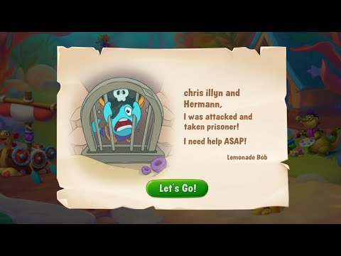 @Fishdom Hermann's New Expedition Event at Kraken Island