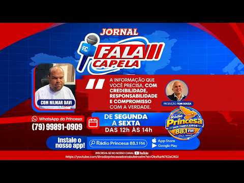 FALA CAPELA - A INFORMAÇÃO QUE VOCÊ PRECISA, COM CREDIBILIDADE, RESPONSABILIDADE E COMPROMISSO