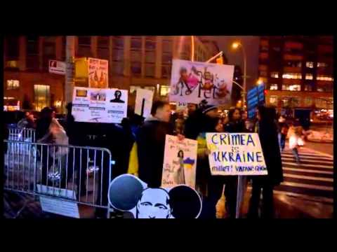 Metropolitan Opera Protest against WAR supporters Gergiev and Netrebko