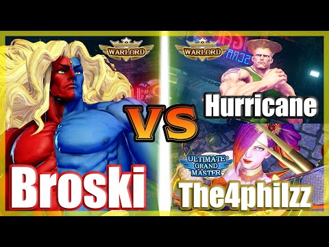 SFV CE 👊🏻 Broski (GIll) vs Hurricane (Guile) & The4philzz (Falke) FT2