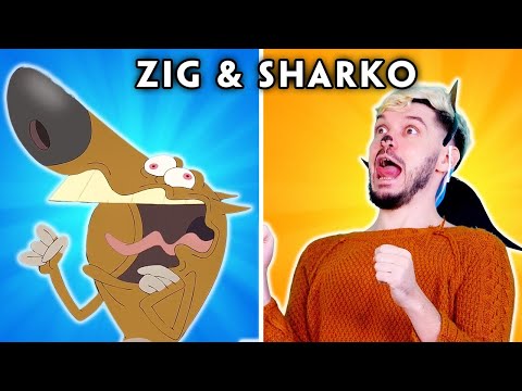 Zig Training to Become Tiger | Zig & Sharko Parody