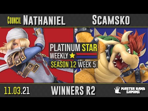 PSW S12:W5 - Council | Nathaniel (Sheik) vs Scamsko (Bowser, Captain Falcon) - WR2