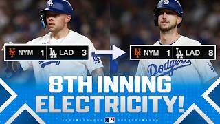 FULL INNING: Dodgers BREAK IT OPEN in the 8th inning! (Dalton Rushing GRAND SLAM, Kyle Tucker HR!)