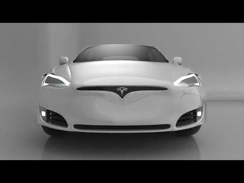 Fan-Made Tesla Model S Commercial (3d Animation)
