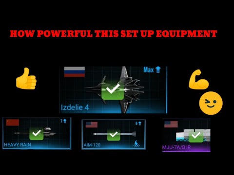 Modern Warplanes:izdelie-4/MJU iR/Heavy Rain/aim-120 HOW POWERFUL THIS SET UP EQUIPMENT