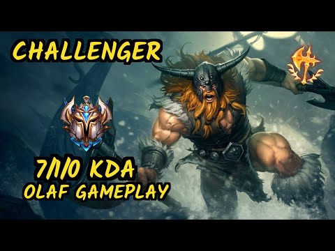 FLA Robo (OLAF) - 7/1/0 KDA CHALLENGER GAMEPLAY - BR v9.7