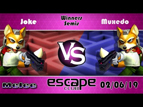 Joke (Fox) vs. Muxedo (Sheik, Fox) - Winners Semis - ESC#2