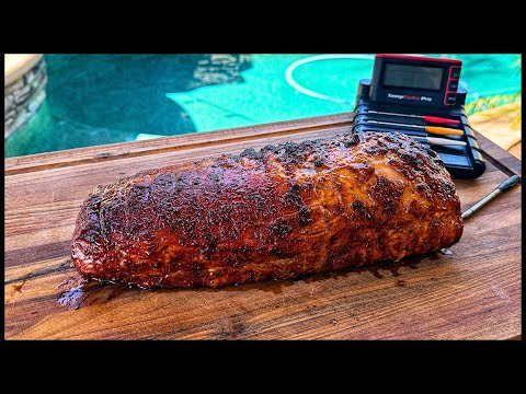 Irresistibly Delicious Smoked Pork Loin Recipe!